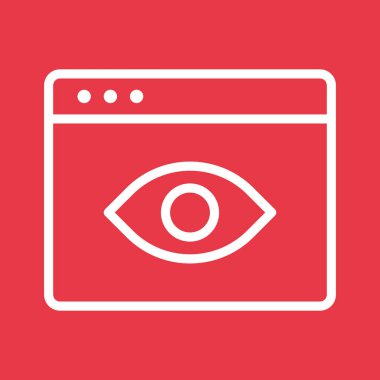 Göz, reklam, vizyon, ikon vektör görüntüsü. Web pazarlama için de kullanılabilir. Web uygulamalarında, mobil uygulamalarda ve yazdırma ortamlarında kullanılabilir.