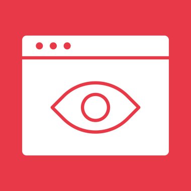 Göz, reklam, vizyon, ikon vektör görüntüsü. Web pazarlama için de kullanılabilir. Web uygulamalarında, mobil uygulamalarda ve yazdırma ortamlarında kullanılabilir.