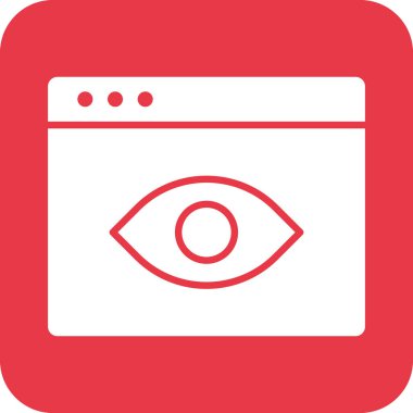 Göz, reklam, vizyon, ikon vektör görüntüsü. Web pazarlama için de kullanılabilir. Web uygulamalarında, mobil uygulamalarda ve yazdırma ortamlarında kullanılabilir.