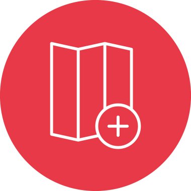 Ekle, konum, harita simgesi vektör resmi. Navigasyon için de kullanılabilir. Web uygulamalarında, mobil uygulamalarda ve yazdırma ortamlarında kullanılabilir.