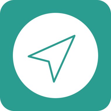 Ok, pusula, yön bulma ikonu vektör görüntüsü. Navigasyon için de kullanılabilir. Web uygulamalarında, mobil uygulamalarda ve yazdırma ortamlarında kullanılabilir.