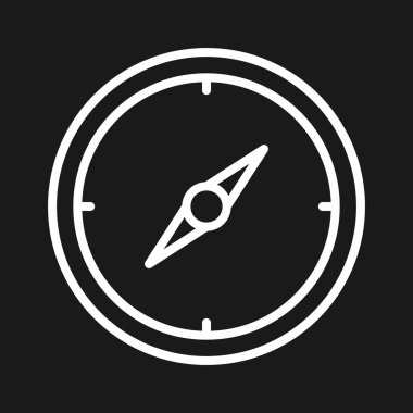 Pusula, yön bulma, ikon vektör görüntüsü konumları. Navigasyon için de kullanılabilir. Web uygulamalarında, mobil uygulamalarda ve yazdırma ortamlarında kullanılabilir.