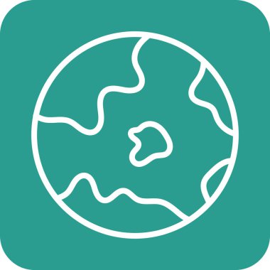 Dünya, dünya, dünya, uluslararası ikon vektör görüntüsü. Navigasyon için de kullanılabilir. Web uygulamalarında, mobil uygulamalarda ve yazdırma ortamlarında kullanılabilir.