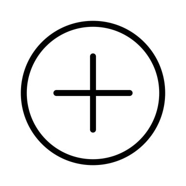 Yeni, artı simge vektör görüntüsü ekle. Oklar ve işaretler için de kullanılabilir. Web uygulamalarında, mobil uygulamalarda ve yazdırma ortamlarında kullanılabilir.