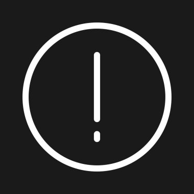 Uyarı, ünlem simgesi vektör görüntüsü. Oklar ve işaretler için de kullanılabilir. Web uygulamalarında, mobil uygulamalarda ve yazdırma ortamlarında kullanılabilir.