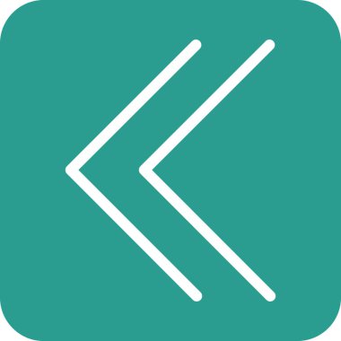 Ok, geri, önceki simge vektör görüntüsü. Oklar ve işaretler için de kullanılabilir. Web uygulamalarında, mobil uygulamalarda ve yazdırma ortamlarında kullanılabilir.