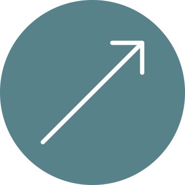 Ok, sağa, ikon vektör görüntüsünü yükselt. Oklar ve işaretler için de kullanılabilir. Web uygulamalarında, mobil uygulamalarda ve yazdırma ortamlarında kullanılabilir.