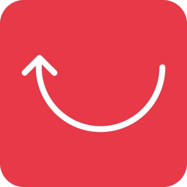 Ok, simge vektör görüntüsünü döndür. Oklar ve işaretler için de kullanılabilir. Web uygulamalarında, mobil uygulamalarda ve yazdırma ortamlarında kullanılabilir.