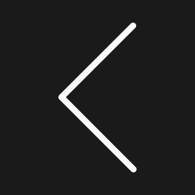 Önceki, ok, sol simge vektör görüntüsü. Oklar ve işaretler için de kullanılabilir. Web uygulamalarında, mobil uygulamalarda ve yazdırma ortamlarında kullanılabilir.