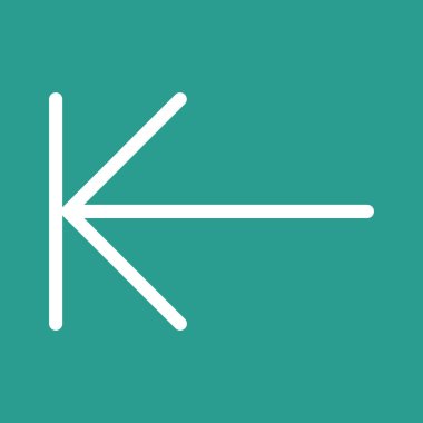 Başla, ok, sol simge vektör görüntüsü. Oklar ve işaretler için de kullanılabilir. Web uygulamalarında, mobil uygulamalarda ve yazdırma ortamlarında kullanılabilir.