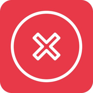 Kapat, çapraz, simge vektör resmini sil. Müşteri desteği için de kullanılabilir. Web uygulamalarında, mobil uygulamalarda ve yazdırma ortamlarında kullanılabilir.