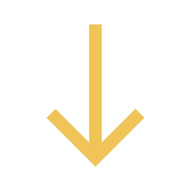 Aşağı ok simgesi vektör görüntüsü. Müşteri desteği için de kullanılabilir. Web uygulamalarında, mobil uygulamalarda ve yazdırma ortamlarında kullanılabilir.