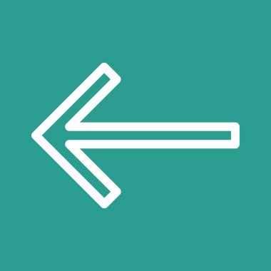 Sol, ok simgesi vektör görüntüsü. Müşteri desteği için de kullanılabilir. Web uygulamalarında, mobil uygulamalarda ve yazdırma ortamlarında kullanılabilir.