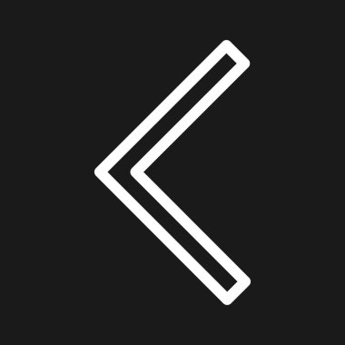 Önceki, ok, sol simge vektör görüntüsü. Müşteri desteği için de kullanılabilir. Web uygulamalarında, mobil uygulamalarda ve yazdırma ortamlarında kullanılabilir.