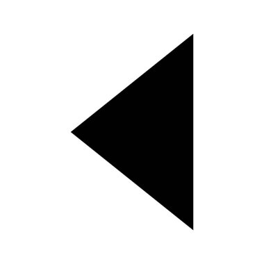 Önceki, sol, ok simgesi vektör görüntüsü. Müşteri desteği için de kullanılabilir. Web uygulamalarında, mobil uygulamalarda ve yazdırma ortamlarında kullanılabilir.