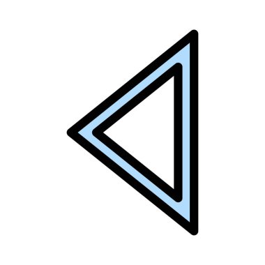 Önceki, sol, ok simgesi vektör görüntüsü. Müşteri desteği için de kullanılabilir. Web uygulamalarında, mobil uygulamalarda ve yazdırma ortamlarında kullanılabilir.