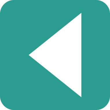 Önceki, sol, ok simgesi vektör görüntüsü. Müşteri desteği için de kullanılabilir. Web uygulamalarında, mobil uygulamalarda ve yazdırma ortamlarında kullanılabilir.