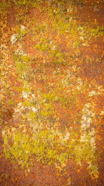 Eski paslı metal bir yüzey dokusu. Retro tarzı. Duvar kağıdı, arkaplan, kapak.