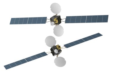 Alan telekomünikasyon uydu spacecraf