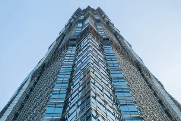 Oficina de negocios de rascacielos moderna, edificio corporativo abstracto . — Foto de Stock