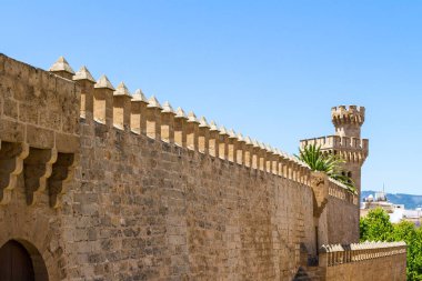 Palma 'daki Aludaina Sarayı, Mallorca, İspanya.