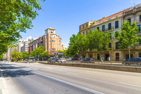 Palma de Mallorca 도시 중심. 스톡 이미지