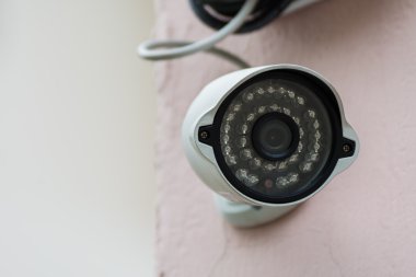 CCTV güvenlik kamera duvar