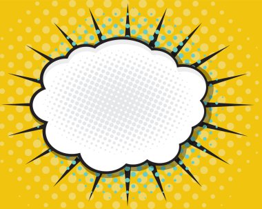 Çizgi roman konuşma balonu, Pop art çizgi film