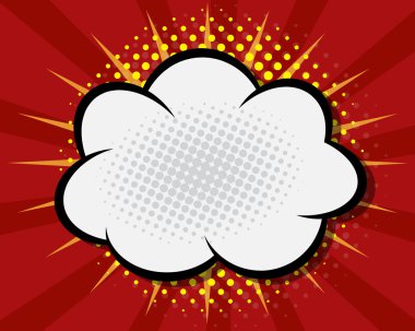 Çizgi roman konuşma balonu, Pop art çizgi film