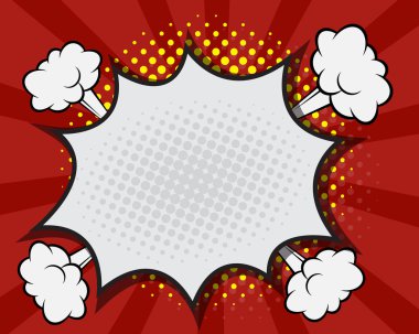 Çizgi roman konuşma balonu, Pop art çizgi film