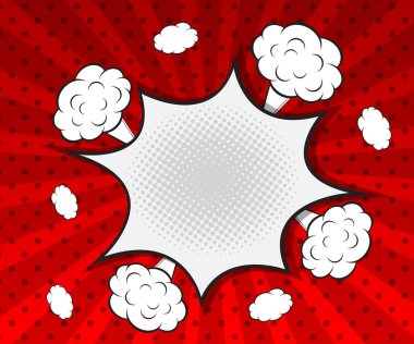 arka plan Boom pop sanat çizgi roman