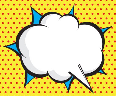 konuşma balonu pop art, çizgi roman arka plan