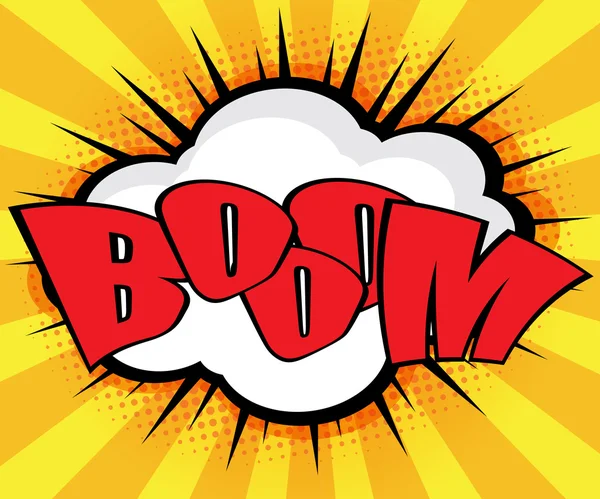 Boom Pop Art, Comic Book Speech Bubble Background