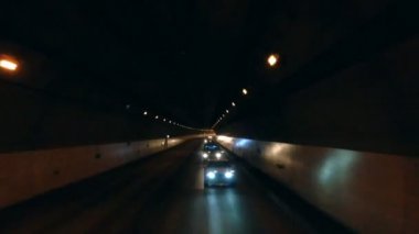 Sürüş Timelapse tünel