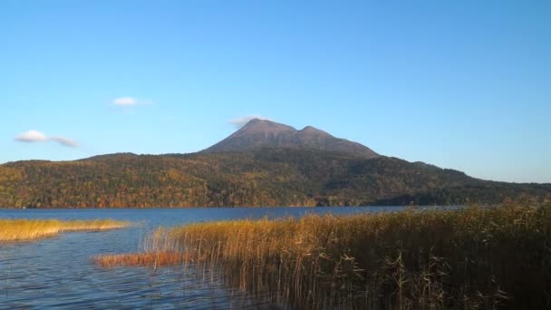 Lago Akan en Hokkaido, Japón — Vídeo de stock