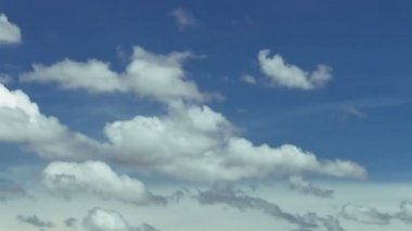 4 k hızlandırılmış gökyüzü ve bulut