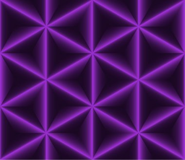 Mor üçgen düşük çokgen sorunsuz arka plan