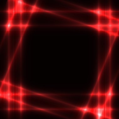 Koyu arka plan - kırmızı neon şebekede şablonu