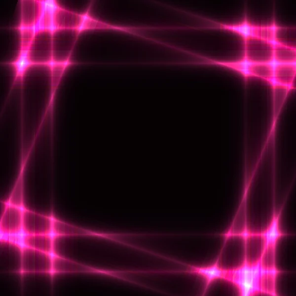 Fialový neon mřížku na tmavém pozadí - šablona — Stockový vektor