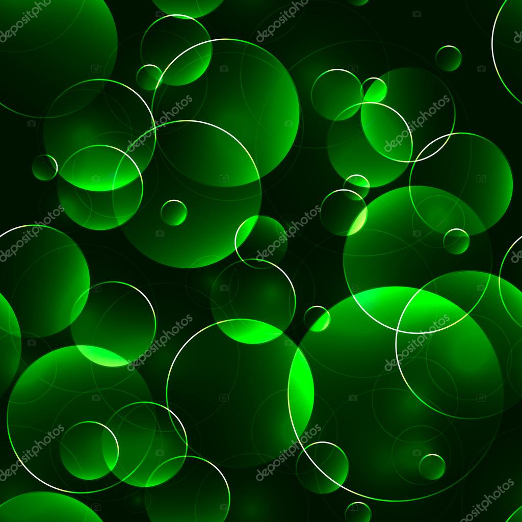 Green bubbles seamless background Stock Vector Image by ©ledinka #107785326