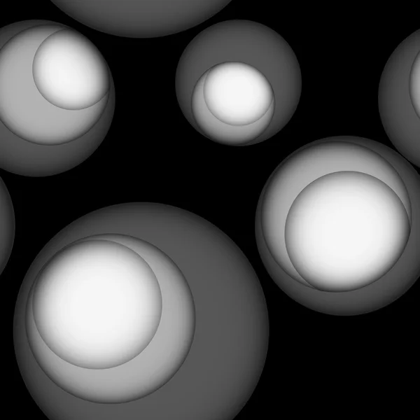 Monochromatisch cirkel gat naadloze lekkende achtergrond — Stockvector