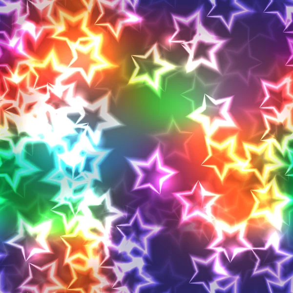 Regenboog sterren — Stockfoto