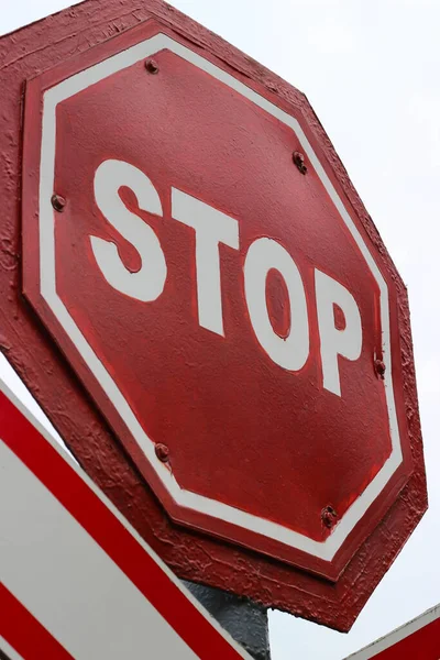 Señales Tráfico Internacionales Stop Sign —  Fotos de Stock