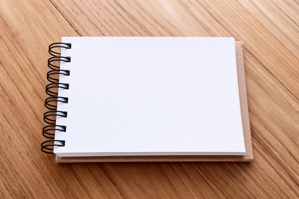 Notebook gros plan texture de papier — Photo