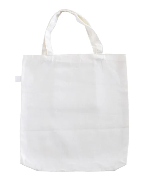 Sac en tissu blanc — Photo