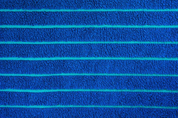 Modrý ručník textura — Stock fotografie