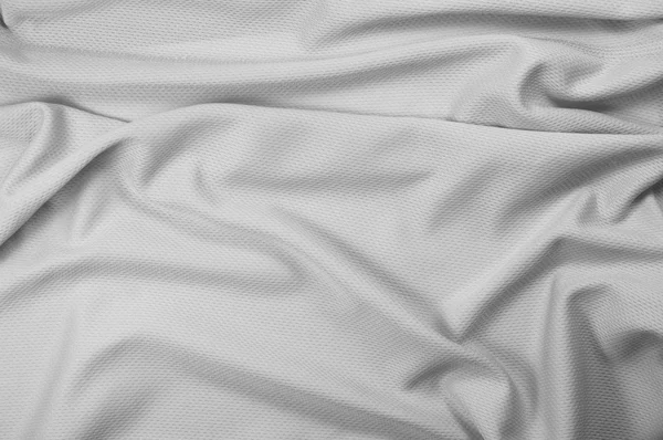 Gray sport fabric texture — Stock Photo, Image