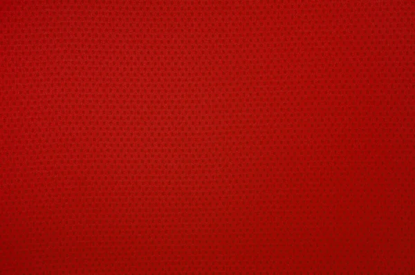 Červené sportovní pletivo oblečení — Stock fotografie