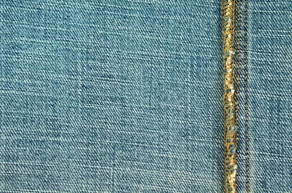 Jeans com costura — Fotografia de Stock
