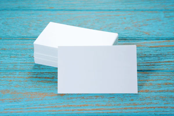 Blank business card — Stock Photo, Image